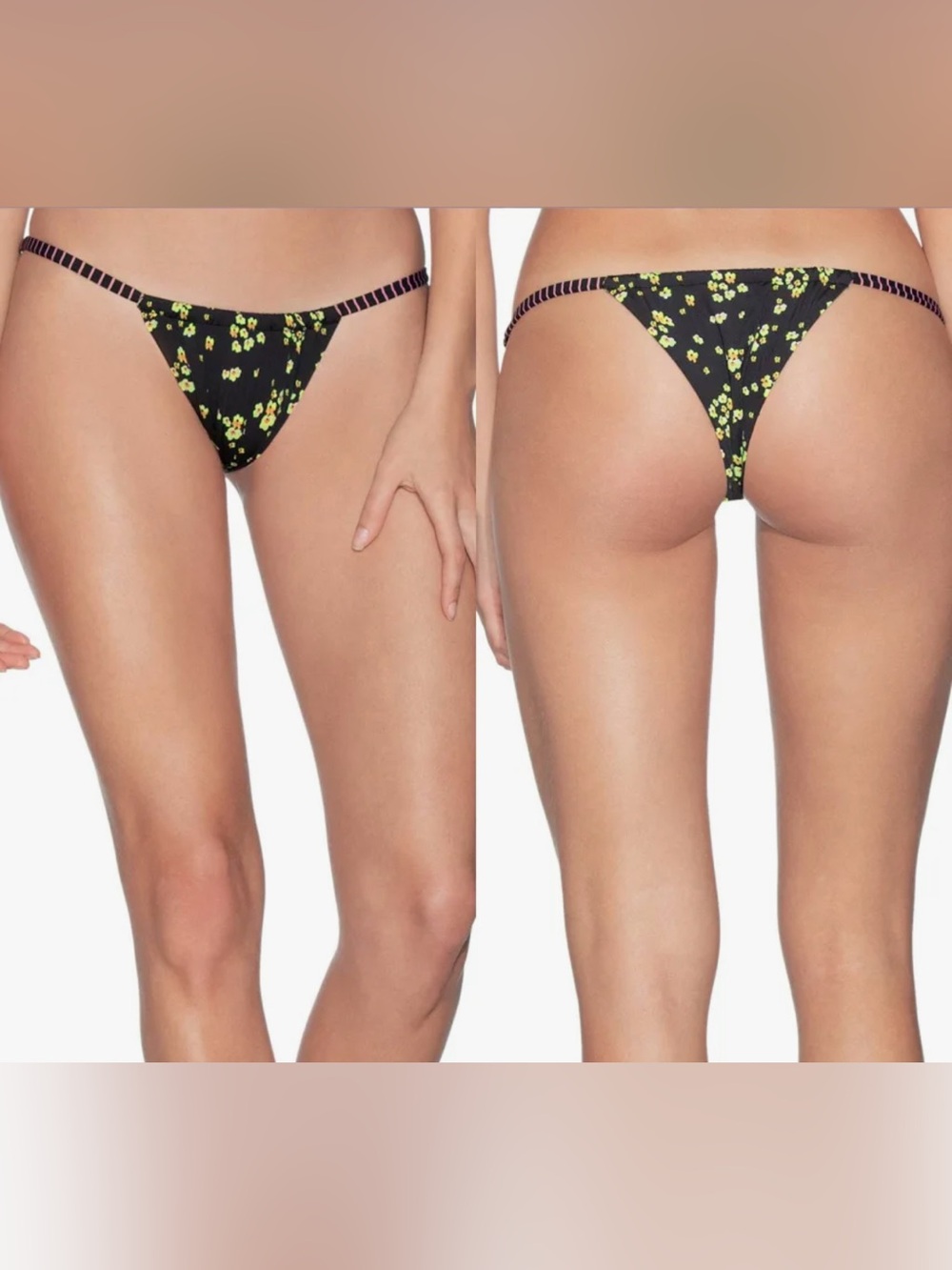 Maaji large June Frisky Reversible Single Strap Bikini Bottoms